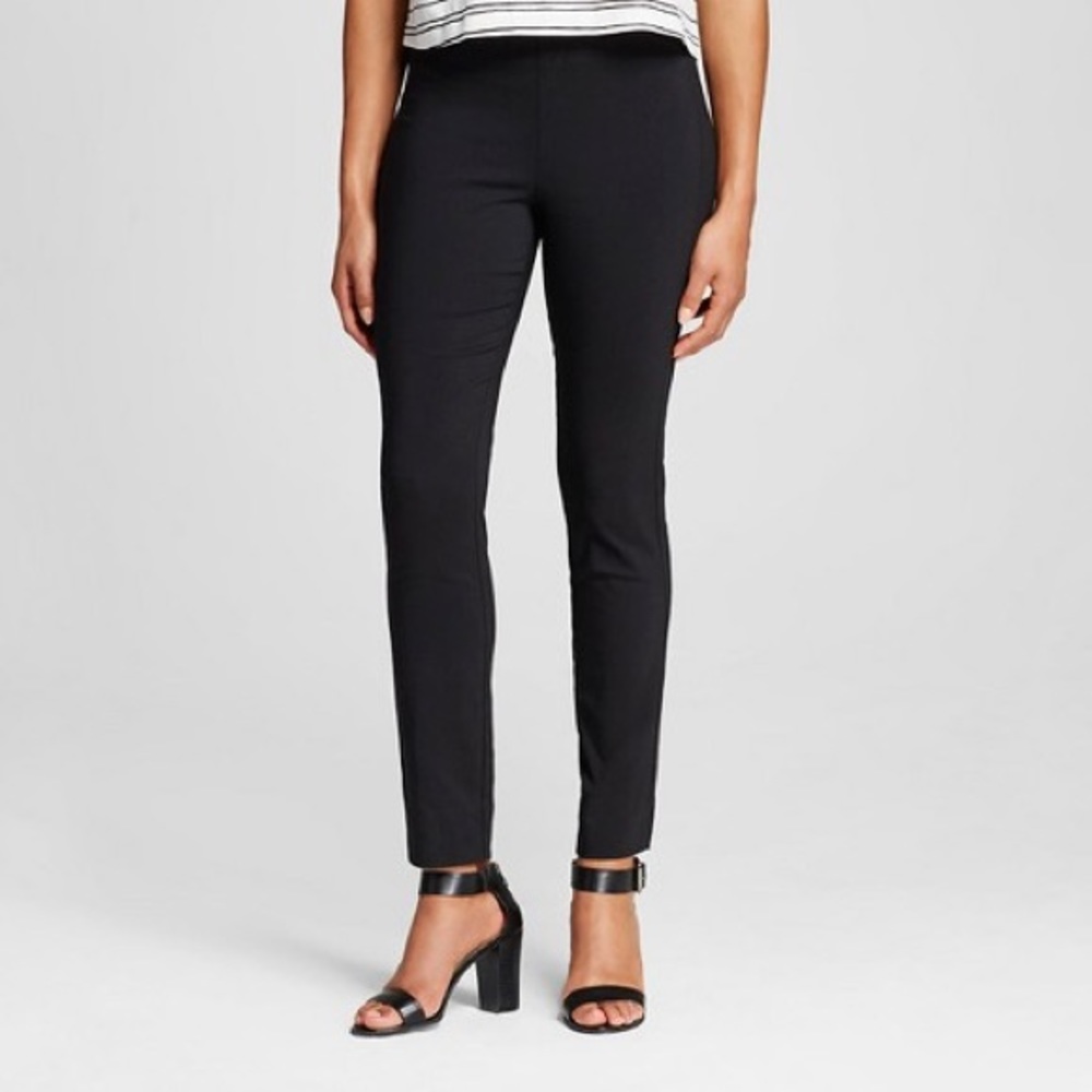 Target Who What Wear Skinny Black Crop Pants 6